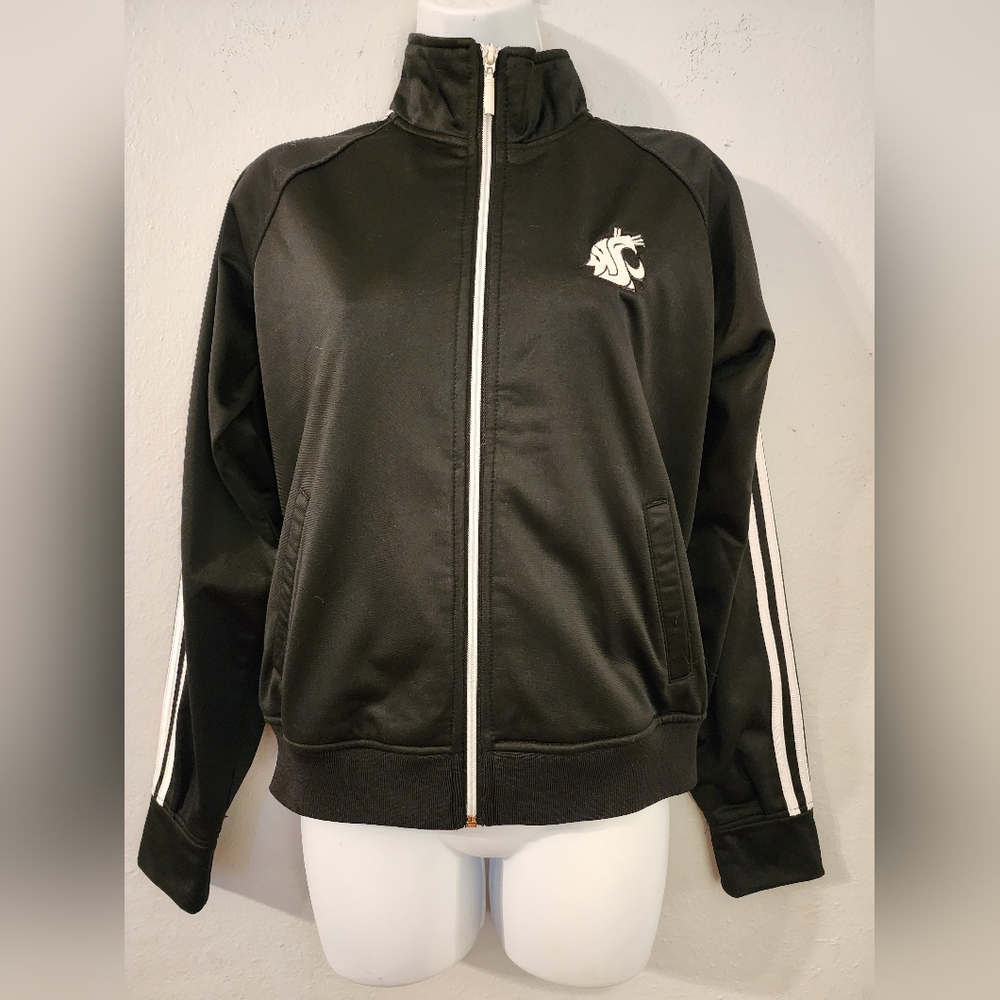 Adidas WSU black track jacket size medium